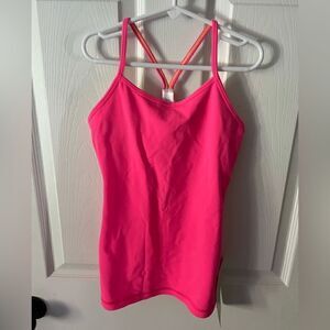 🆕 Girls Hot Pink Ivivva Tumblin' Tank Size 10